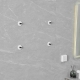 Полотенцесушитель электрический Loder 49*96 см с вешалкой (правое подключение) белый+золотой
